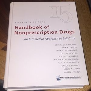 💊Handbook of Nonprescription Drugs 15th Ed. book